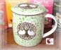 Preview: 1 BOX Tee-Tasse mit Sieb, Baum des Lebens